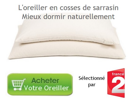 oreiller sarrasin sommeil