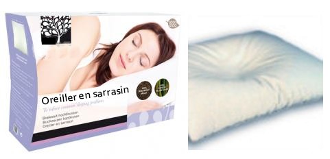 oreiller sarrasin bien etre